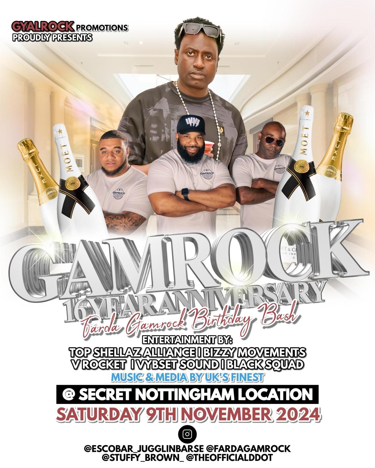 Gamrock Anniversary